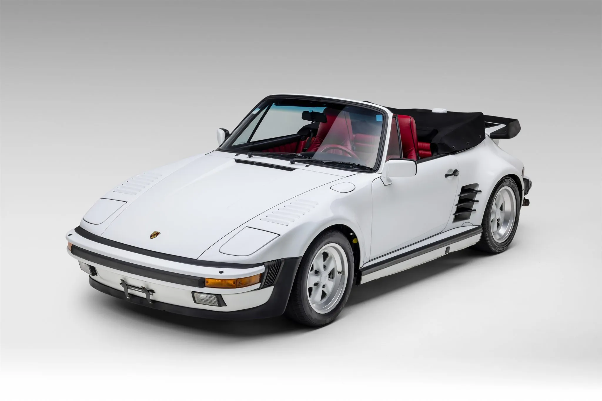 Load larger image of 1988 Porsche 911 Turbo Cabriolet M505 Slant Nose - Stuttcars Classified