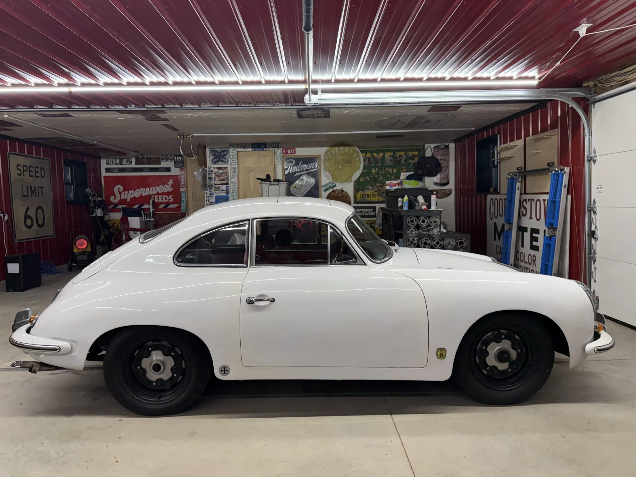 Load larger image of 1960 Porsche 356B 1600S Sunroof Coupe - Stuttcars Classified