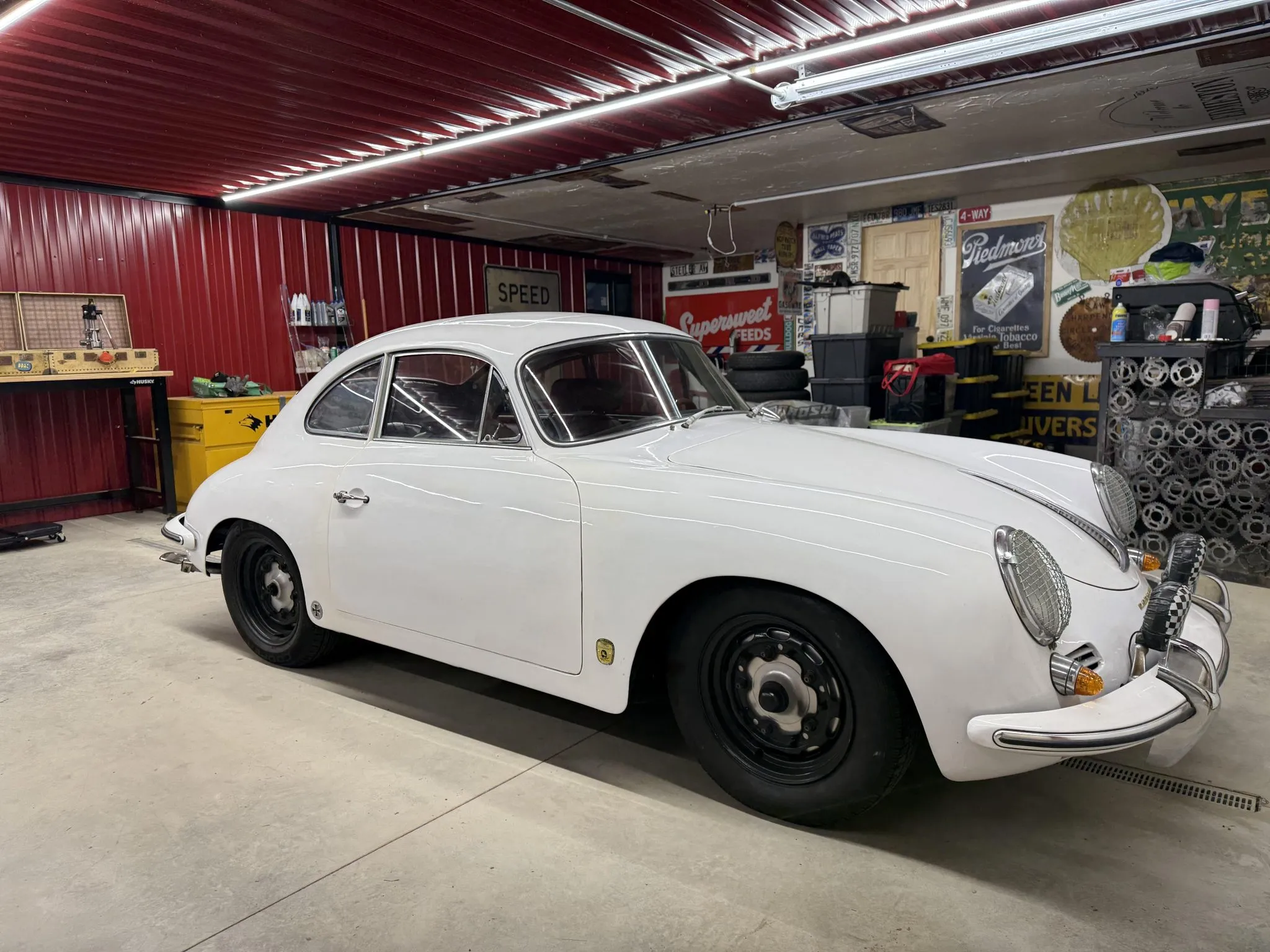 Load larger image of 1960 Porsche 356B 1600S Sunroof Coupe - Stuttcars Classified