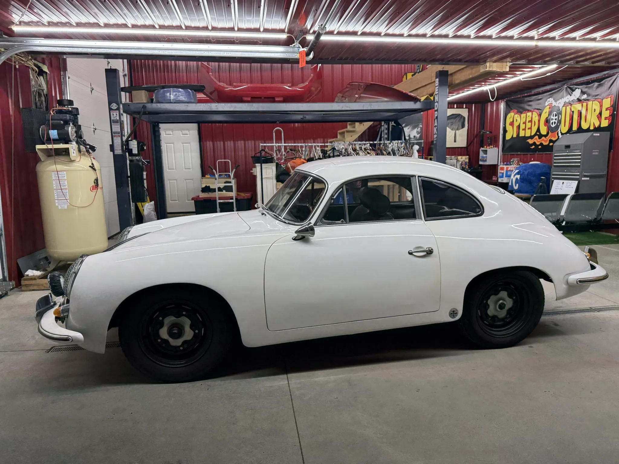 Load larger image of 1960 Porsche 356B 1600S Sunroof Coupe - Stuttcars Classified