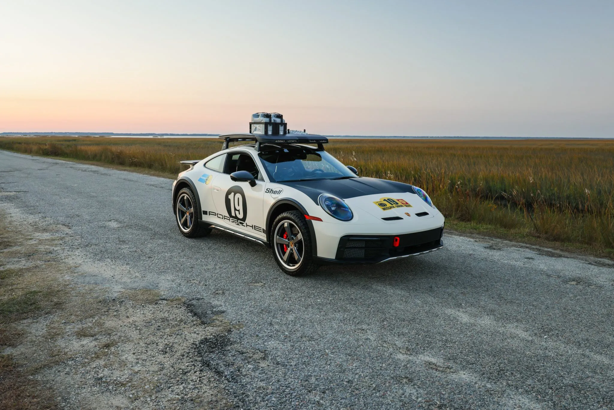 Load larger image of Cremewhite 2024 Porsche 911 Dakar Rallye Design - Stuttcars Classified