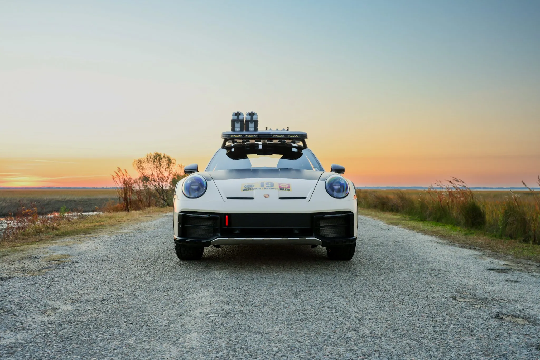 Load larger image of Cremewhite 2024 Porsche 911 Dakar Rallye Design - Stuttcars Classified