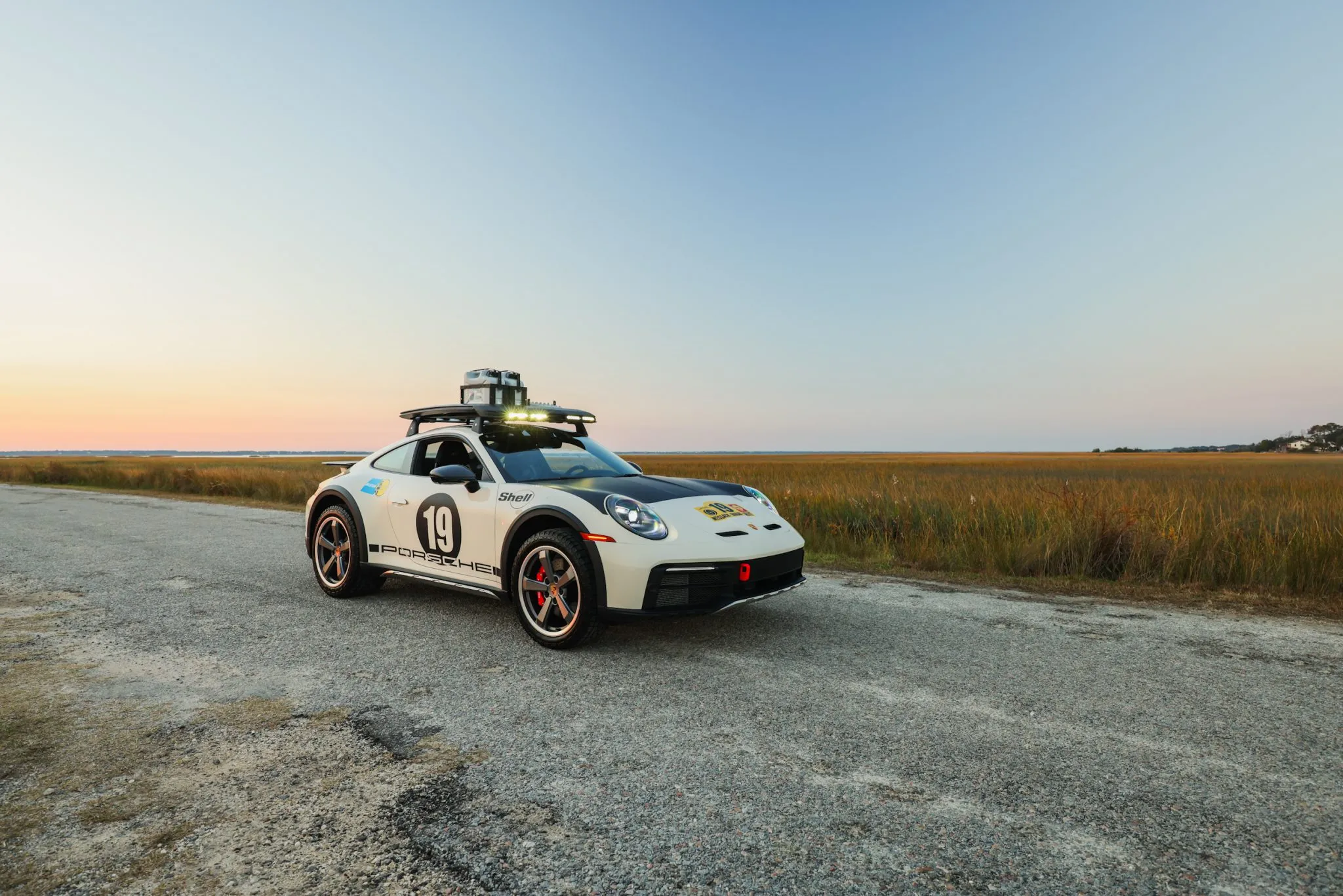 Load larger image of Cremewhite 2024 Porsche 911 Dakar Rallye Design - Stuttcars Classified