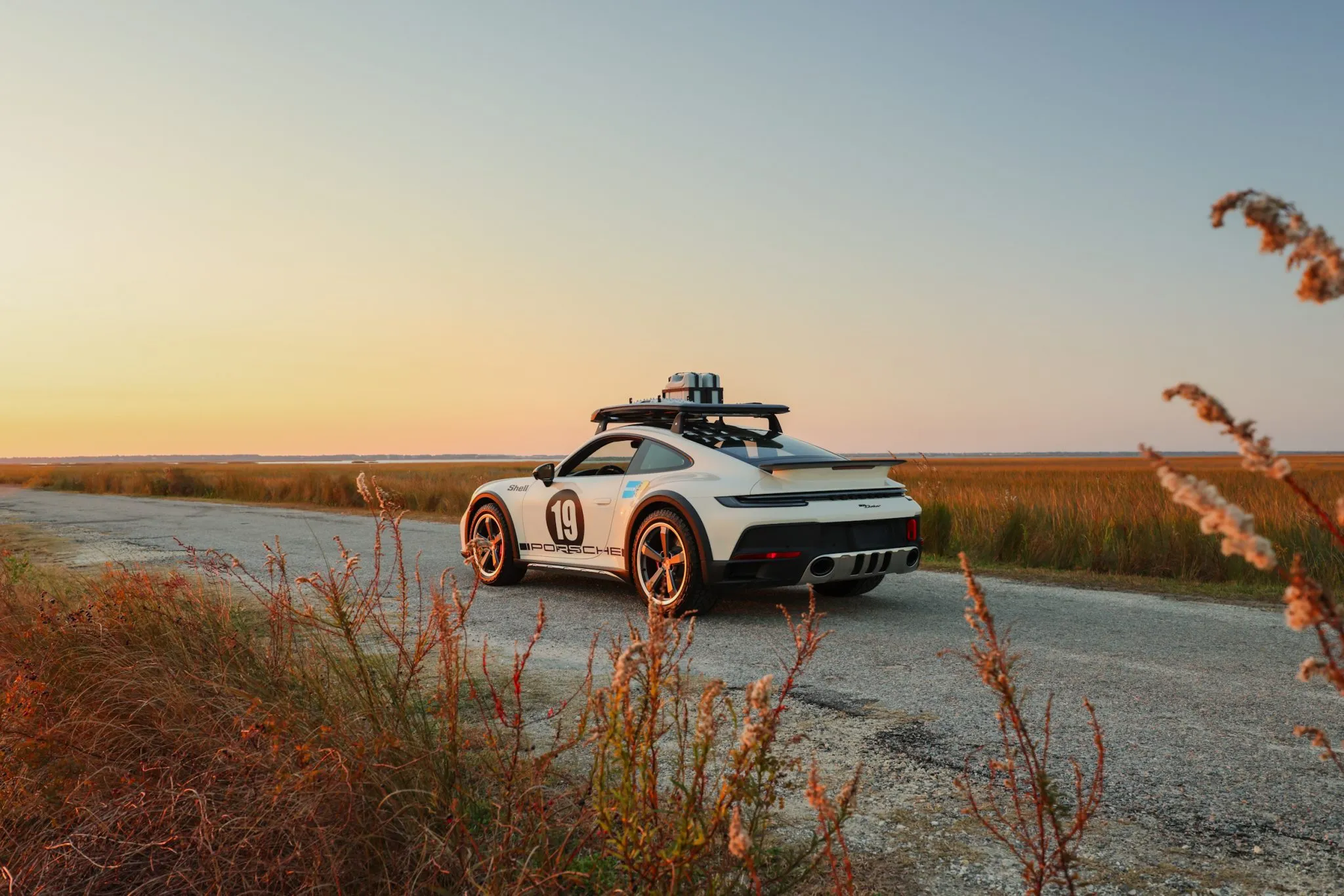 Load larger image of Cremewhite 2024 Porsche 911 Dakar Rallye Design - Stuttcars Classified