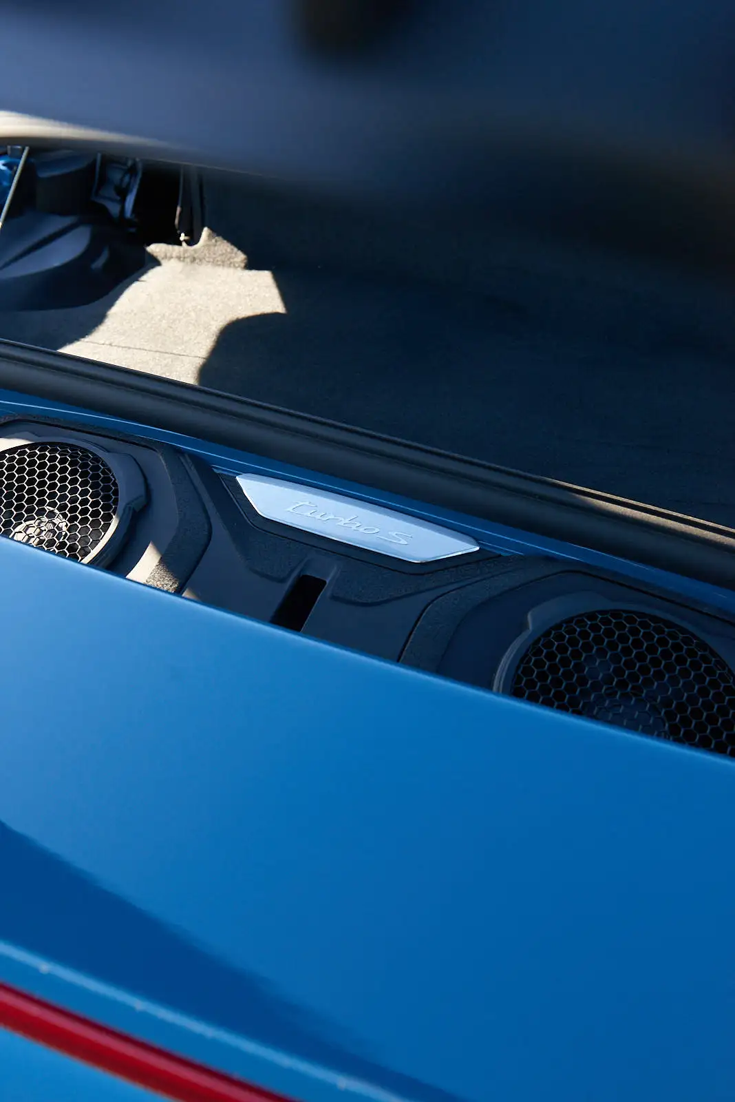 Load larger image of Oslo Blue 2025 Porsche 911 Turbo S Cabriolet - Stuttcars Classified