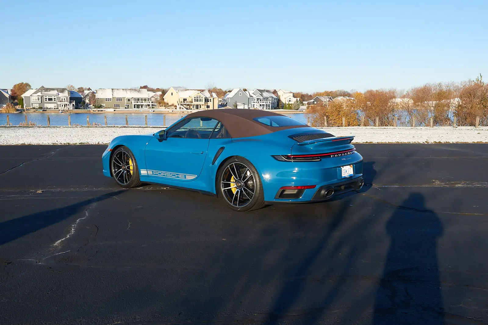 Load larger image of Oslo Blue 2025 Porsche 911 Turbo S Cabriolet - Stuttcars Classified