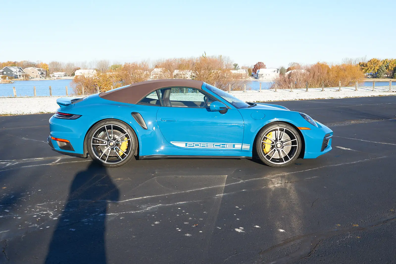 Load larger image of Oslo Blue 2025 Porsche 911 Turbo S Cabriolet - Stuttcars Classified