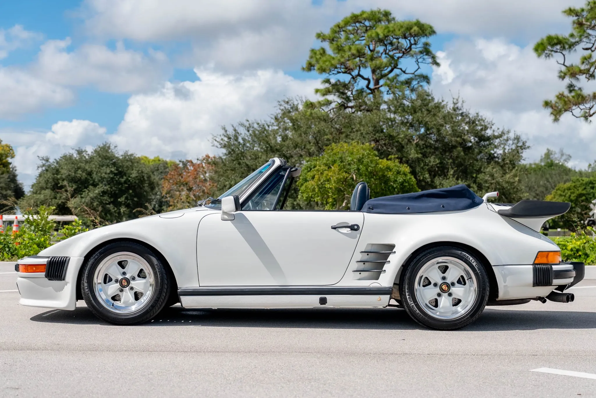 Load larger image of 1988 Porsche 911 Turbo Cabriolet M505 Slant Nose - Stuttcars Classified