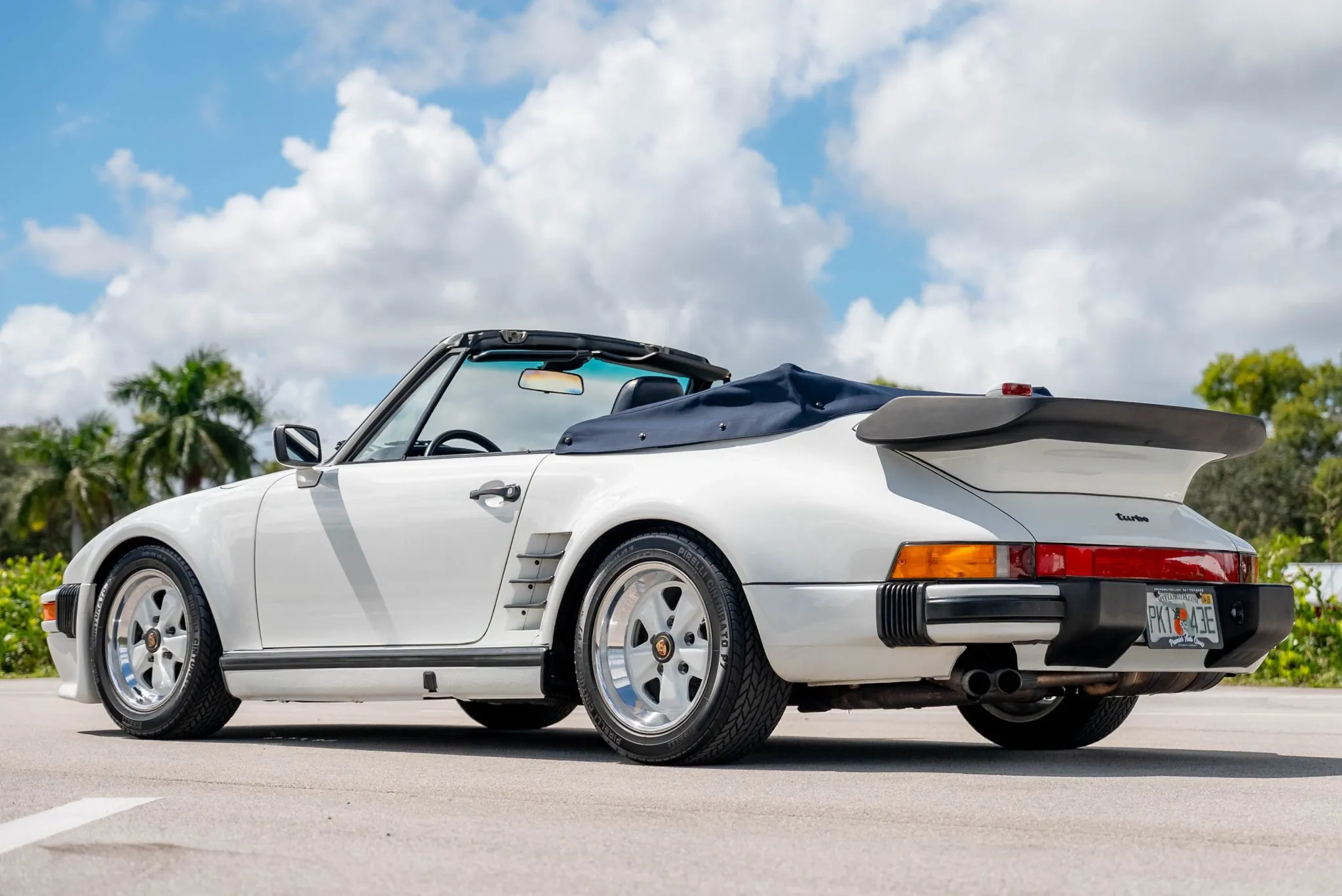 Load larger image of 1988 Porsche 911 Turbo Cabriolet M505 Slant Nose - Stuttcars Classified